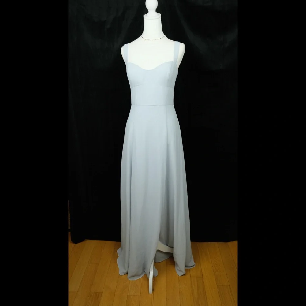 Jenny Yoo collection Harris dress. Whisper blue. Size 8 - Picture 6 of 16